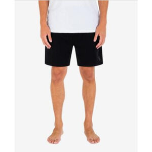 Hurley Men's Icon Boxed Sweat Shorts Black Size M